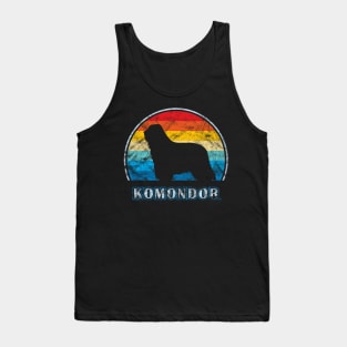 Komondor Vintage Design Dog Tank Top